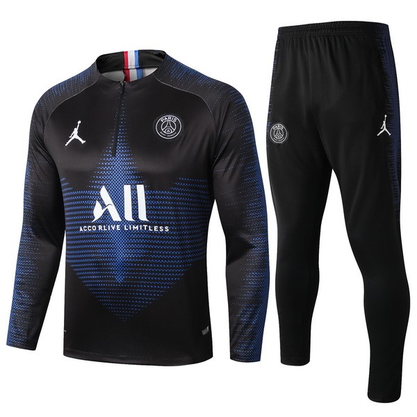 JORDAN Chandal Paris Saint Germain 2019/20 Negro Azul Blanco